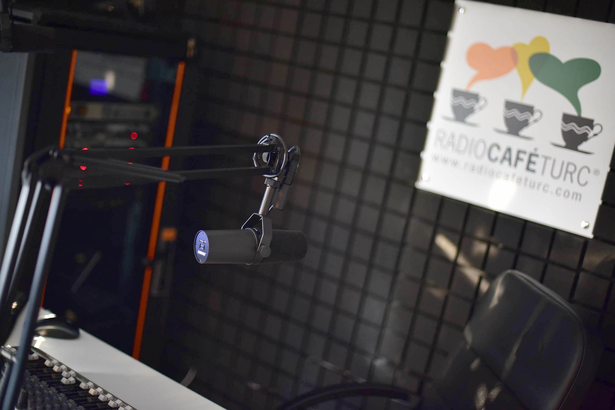 The Radio Café Turc studio